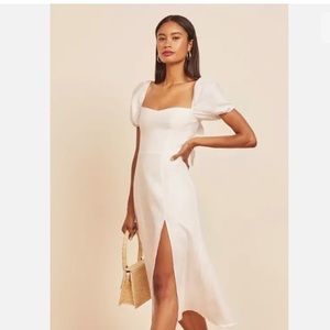 Reformation linen Denver dress